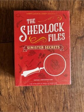 The Sherlock Files: Sinister Secrets - Red Detective Game